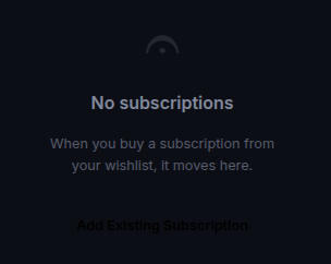 Fermata Dashboard and Wishlist